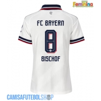 Camisa de time de futebol Bayern Munich Tom Bischof #8 Replicas 2º Equipamento Feminina 2026-27 Manga Curta